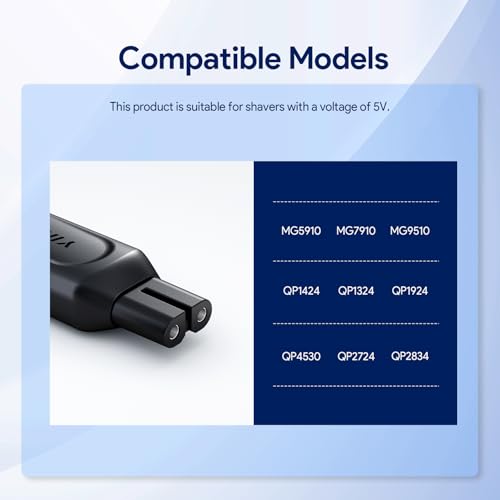 Yinke 5V USB-C Charging Adapter for Philips Norelco OneBlade