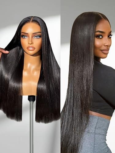 LUVME HAIR Glueless Straight 5x5 Lace Front Wig - 100% Human Hair
