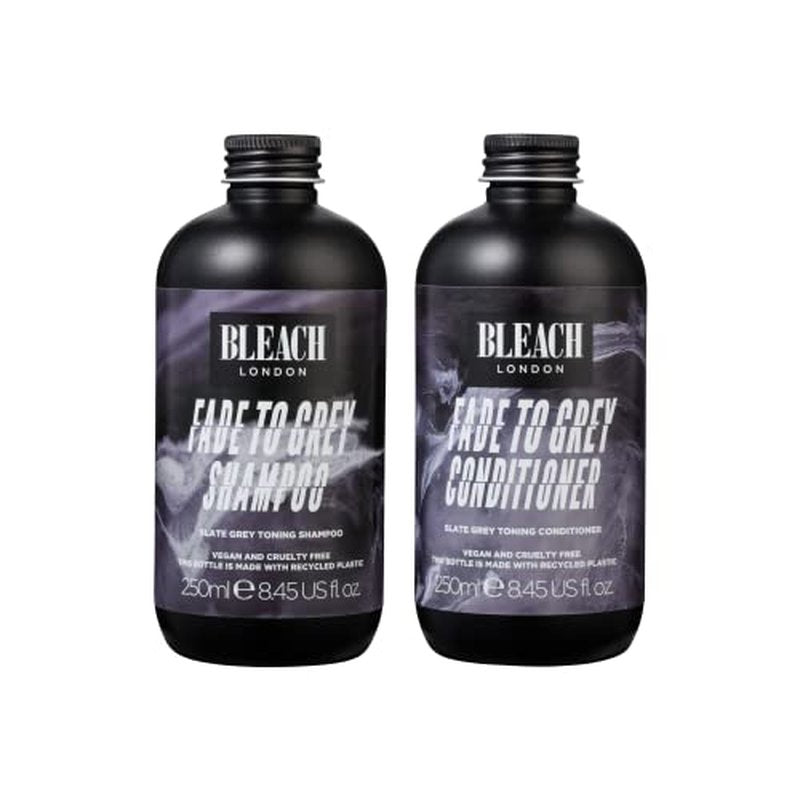 Bleach London Fade to Grey Shampoo & Conditioner Set 2x 8.45oz