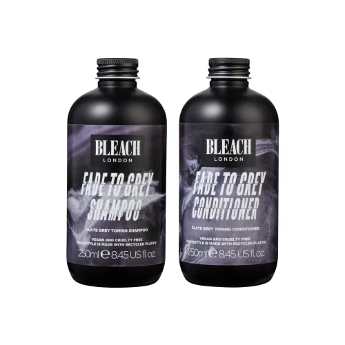 Bleach London Fade to Grey Shampoo & Conditioner Set 2x 8.45oz