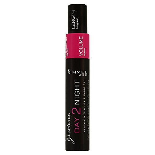 Rimmel Glam'eyes Day 2 Night Mascara, Black 0.32oz