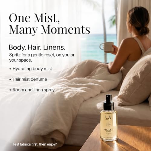 Ua Body Hawai'i Pikake Jasmine Body & Hair Mist with Bergamot & Citrus - 3.4 oz
