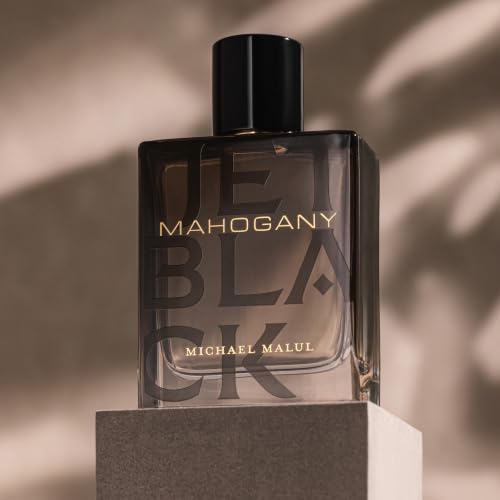 Michael Malul Jet Black Mahogany Eau de Parfum for Men 100ml / 3.4oz - Unisex Scent