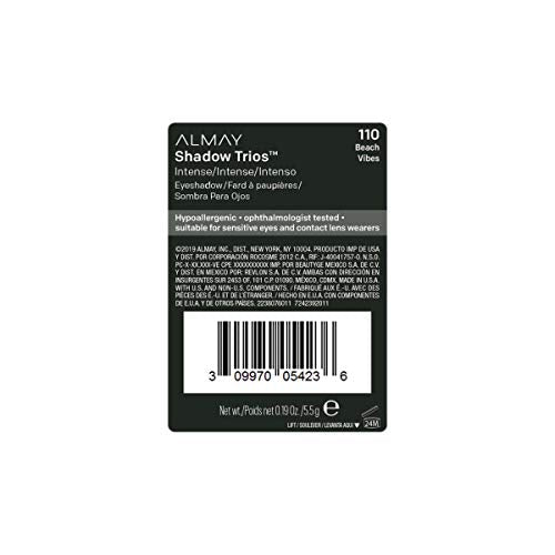 Almay Shadow Trio Beach Vibes Eyeshadow Palette, 0.19oz