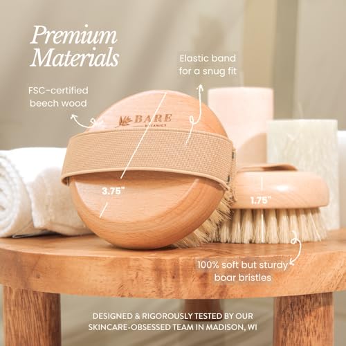 Dry Brushing Body Brush for Lymphatic Drainage & Exfoliation