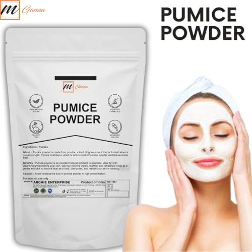 Natural Pumice Powder for Skin Exfoliation and Facial Masks - 1 lb