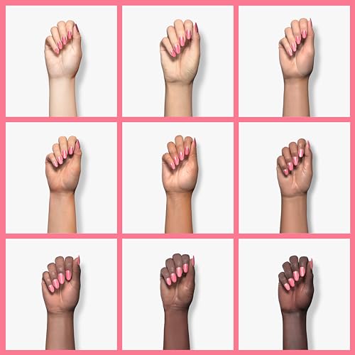 Pastel Coral Pink Gel Nail Polish - TUTUYU 0.51 Fl Oz