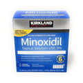 Minoxidil for Men 5% Extra Strength Hair Regrowth for Men fLsbok, 6 Month Supply by Kirkland Signature, 6 Pack (2 oz Bottle)