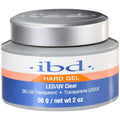 IBD Clear Hard Gel for Nail Extensions & Overlays - LED/UV Curable, 2 oz