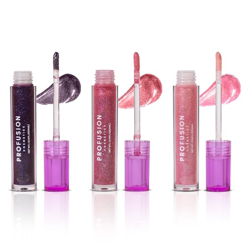 Profusion Sea Witch Shimmer Lip Gloss Set - 3 Pack