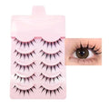 Anime Lashes 5 Pairs Fluffy 3D Volume Synthetic Eyelashes