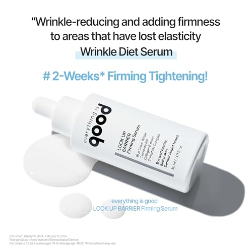 LOOK UP BARRIER Firming Serum? Vegan Collagen Peptide Hydrating Formula