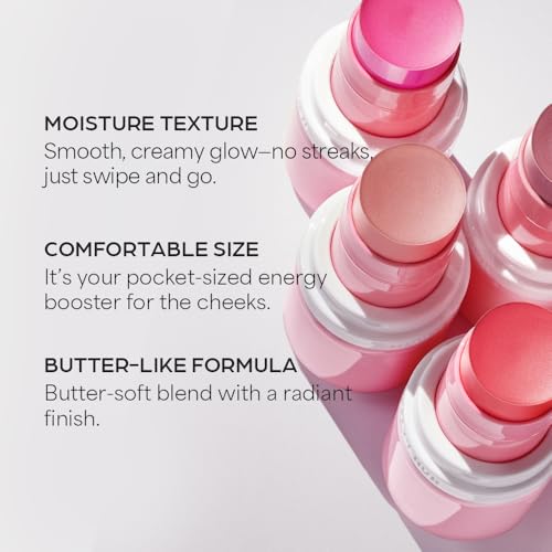 House of Hur Every Cheek Blush | Hydrating Moisture Blush Stick | Super Food Extracts | 0.23 Oz (5 Colors) (Playful Rosie)