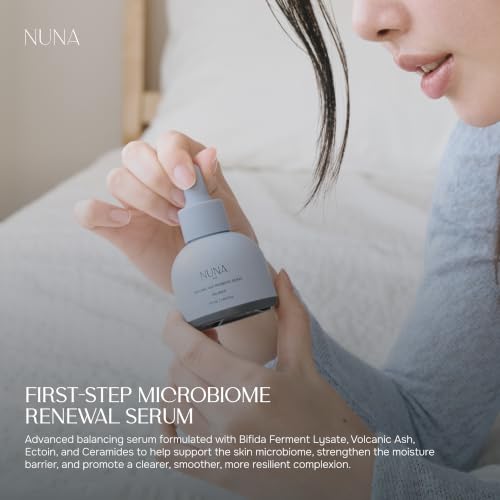 NUNA Volcanic Ash Probiotic Serum | Balancing Face Serum 1.69 fl oz