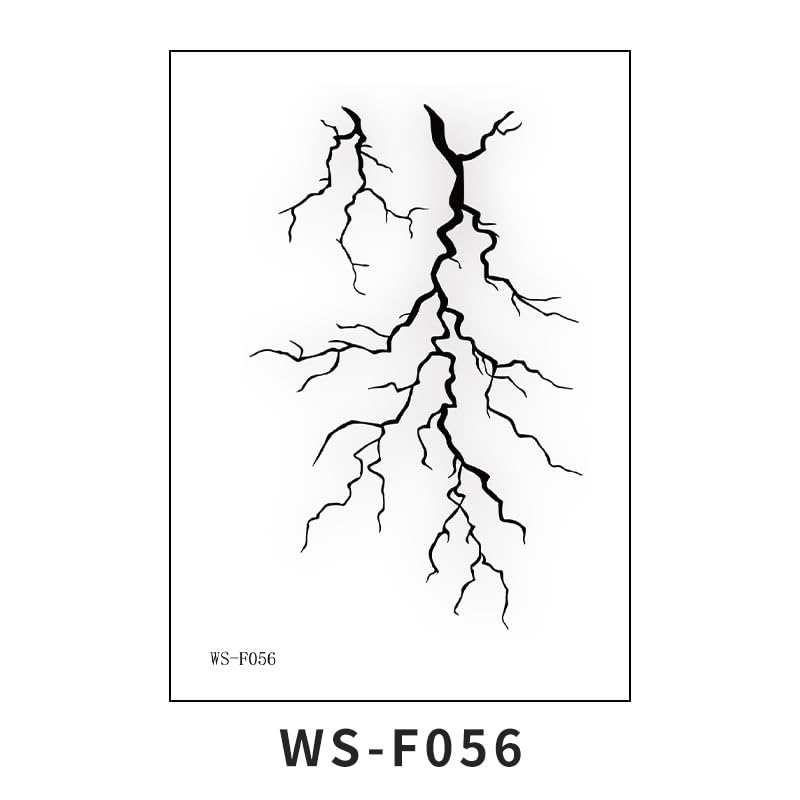20 Sheets Horror Vascular Tattoo Stickers – Waterproof Scar