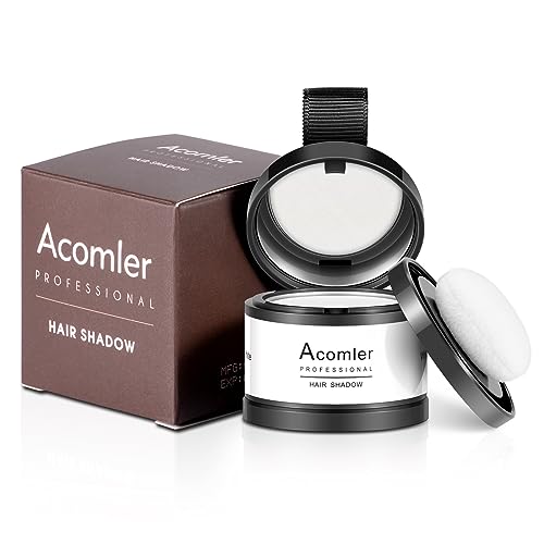 Acomler Hairline Shadow Powder Root Touch Up - White