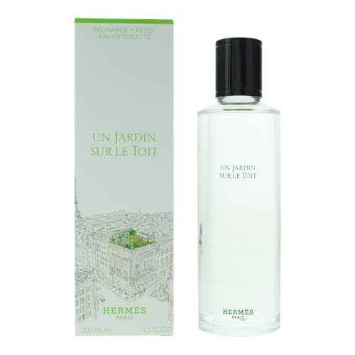 Hermes Un Jardin Sur Le Toit Eau De Toilette Refillable Spray, 6.7 Ounce (Unisex)
