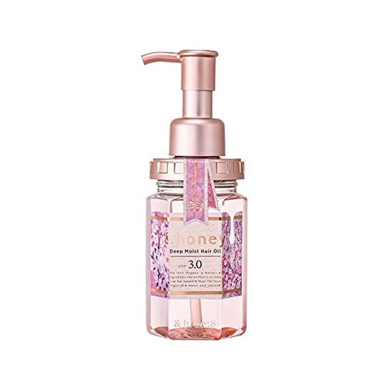 & Honey Deep Moist Hair Oil Sakura Edition