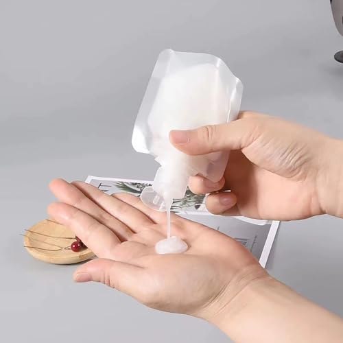 10pcs Travel Toiletry Pouches - Leak Proof, TSA Approved