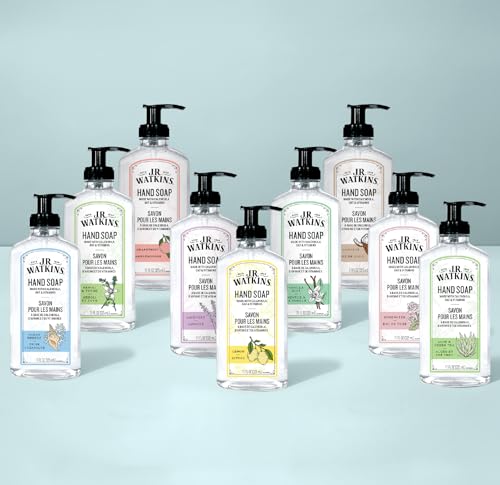 J.R. Watkins Moisturizing Gel Hand Soap Refill Lemon 2 Pack, 34 fl oz