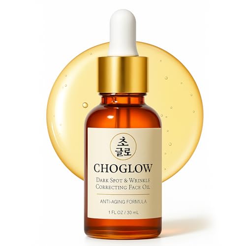 Glow Face Oil ? Retinol Alternative for Dark Spots, Wrinkles & Pores ? Jojoba, Moringa, Rosehip, Sea Buckthorn, Vitamin E ? Anti-Aging Brightening Serum for Glowing Skin