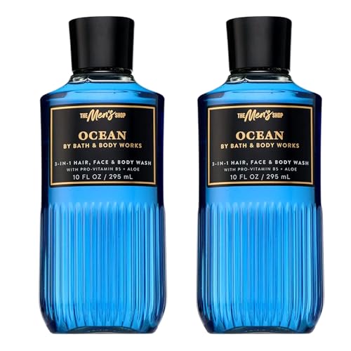 Bath & Body Works Men's 3-in-1 Wash, 10 fl oz – 2 Pack