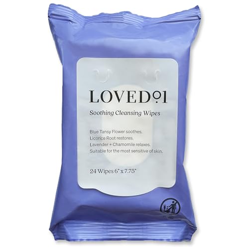 Loved01 Face & Body Cleansing Wipes - 24 Pack