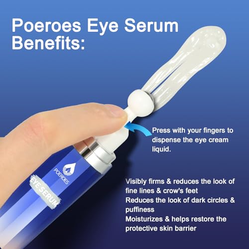 Caffeine Eye Serum with Cooling Roller - Dark Circles & Puffiness
