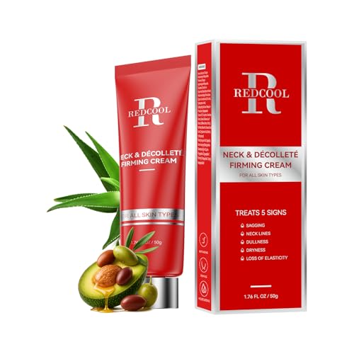 Neck Cream - Retinol & Collagen Neck Firming Cream for Wrinkles, Moisturizing and Anti-Aging, Perfect for Neck & D?collet? Skin Care - 1.76 fl.oz