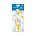 Infant to Toddler Giraffe Toothbrush - Super Soft BPA-Free Baby Oral Care - Yellow, Pack of 1