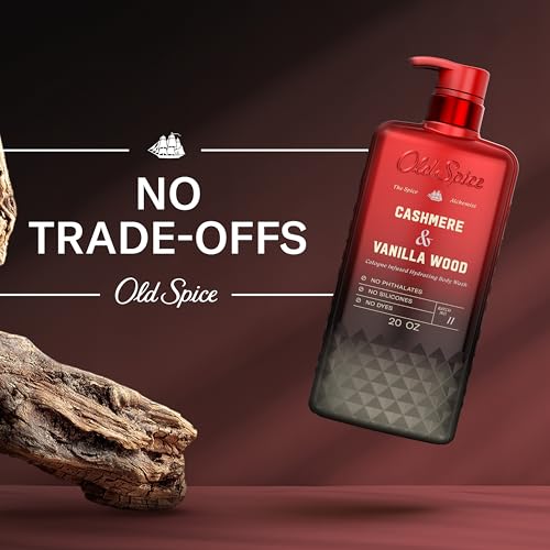 Old Spice Body Wash Cashmere Vanilla Wood 20 oz