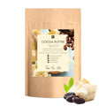 Cocoa (Cacao Butter) Butter, Pure, Raw, Unprocessed. Incredible Quality and Scent. Use for Lotion, Cream, Lip Balm or Body Butter. NON-GMO, Vegan - 1 lb By SaaQin¢ç