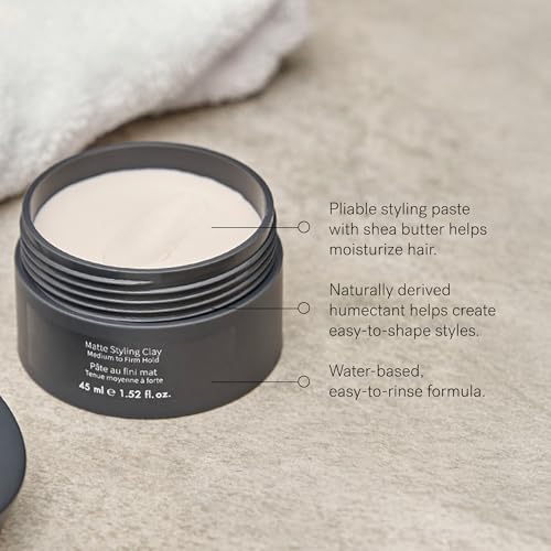 MONAT Matte Styling Clay for Men - 45ml Hair Paste