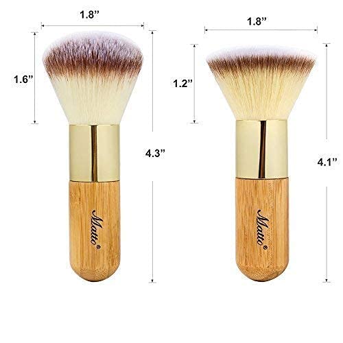 Matto 2-Piece Makeup Brush Set - Powder & Foundation