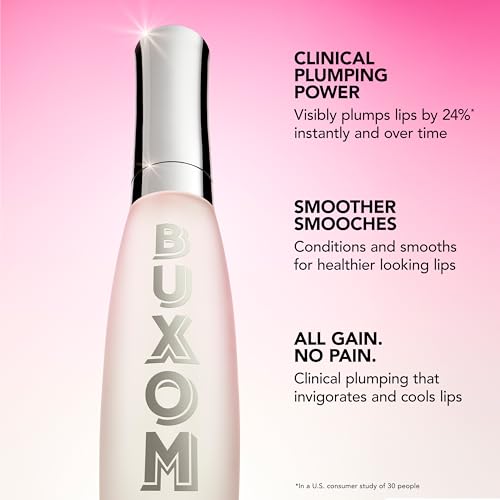 Buxom Plump Shot Peptides Lip Serum, Celestial Nude