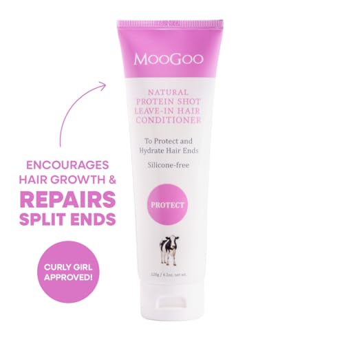 MooGoo Leave-In Conditioner - Natural Hydrating Hair Moisturizer