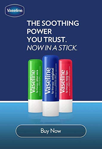 Vaseline Lip Therapy Stick with Petroleum Jelly (Rosy, 0.16 Ounce (Pack of 2))