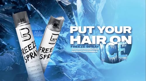 L3 Level 3 Strong Hold Hair Spray – Long Lasting Volume