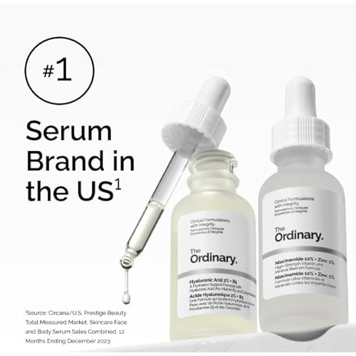 The Ordinary Resveratrol 3% + Ferulic Acid 3%, Antioxidant Serum for Anti-Aging, 1 Fl Oz