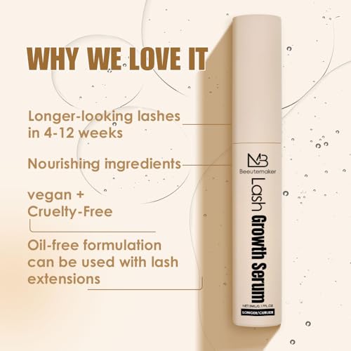 Eyelash Growth Serum – 5ml Lash Enhancer for Longer, Fuller Lashes