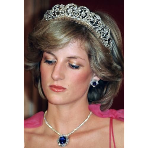 QXMYOO Princess Pearl Crowns Cubic Zirconia Queen Tiaras for Bride Headdress Vintage Birthday Prom Pageant Wedding Tiaras and Crowns Silver Crystal Bridal Hair Accessories