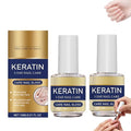 Keratin Nail Care Oil - 2 Pcs Nail Repair Serum for Stronger Nails