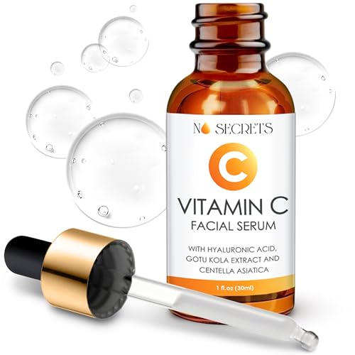 Advanced Vitamin C Serum for Face with Hyaluronic Acid & Centella Asiatica and Gotu Kola Extract | Potent Anti-Aging Serum for Dark Spots, Fine Lines, Wrinkles | Intensely Hydrate Serum