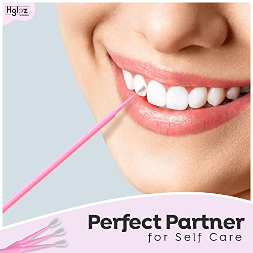 Micro Swabs for Eyelash Extensions - 500 Pack, 2mm Soft Applicators