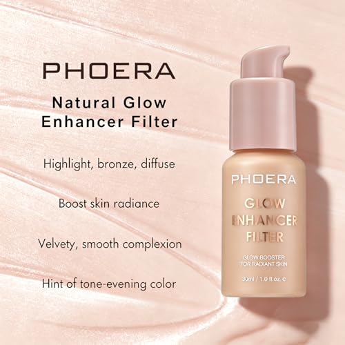 Glow Foundation Filter - Dewy Luminous Finish, 1oz #3 Medium