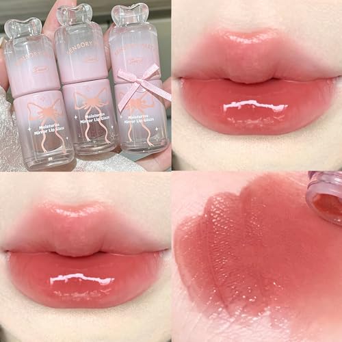 LuckNest Plumping Lip Gloss Set – 4 Colors, High-Shine Hydrating