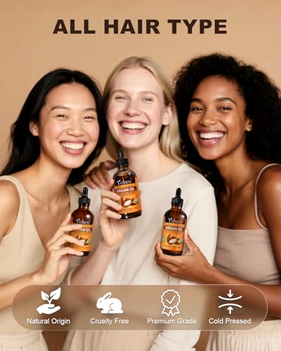 Yoken Pure Argan Oil 4oz - Cold Pressed for Hair & Skin