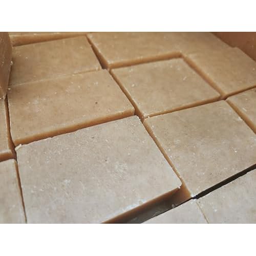 fat & ash Beef Tallow Soap Bar (2 Pack) - VERY SIMPLE INGREDIENTS - Organic and Moisturizing - Handmade in USA - Family Recipe - Long-Lasting, All-Natural, For Dry Skin
