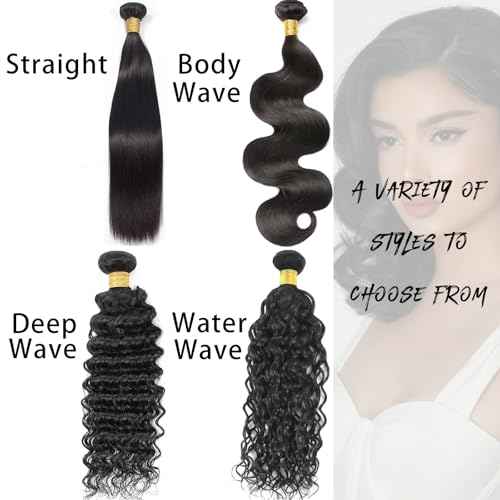 18 20 22Inch Body Wave Bundles Human Hair Brazilian Virgin Hair for Black Women 12A Wet and Wavy 3 Bundles Orange Human Hair Weave (Ginger #350)