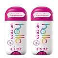 hello Unicorn Aluminum Free Deodorant, 72-Hour Protection, 2 Pack
